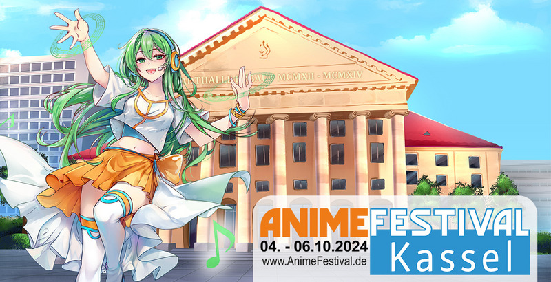 Anime Festival Kassel 2024 from 4th to 6th October